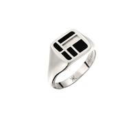 KUZZOI Siegelring 925 Sterling Silber 64 Herren