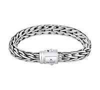 KUZZOI Herren Armband 'Twisted' silber, Größe 23, 4123351 Silber 23