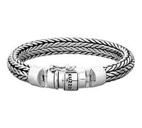kuzzoi Silberarmband Herrenarmband aus massivem 925er Sterling Silber, Breite 11 mm, Länge 19-23 cm, 335103 (21 cm)