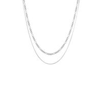 KUZZOI Halskette Herren silber, 50