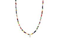 KUZZOI Tag Anhänger Synthetischer Achat Howlite Schwarz 925 Sterling Silber 50 Herren