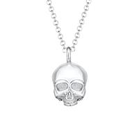 KUZZOI Totenkopf Schädel Gothic 925 Silber 60 Herren