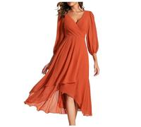 Kwatieh Sommerkleid Pastellfarben Damen Sommerkleid Boho Lang Festliches Kleid Damen Hochzeit Sexy Kleider Damen Sommer Kleid 164 MäDchen Sommer Schwarze Tasche Kleider 50 Jahren