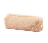 Kwayi Plüsch-Bleistifteetui aus Plüsch, niedlicher Make-up-Ständer für Jugendliche, Mädchen, Jungen, Studenten, Münzen, Khaki, 1 Stück, Beauty Case,