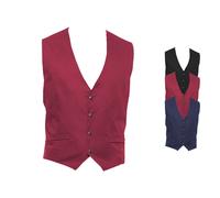 KY035 Karlowsky Herrenweste Kai Black 48