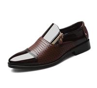 KYOESCAI Herren Atmungsaktive Loafer Halbschuhe Klassischer Anzugschuhe | Anzugschuhe Herren Mokassins Formale Klassischer Business Derby Oxford Hochzeit Fahrschuhe Schuhe