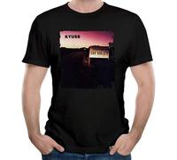 Kyuss Welcome to Sky Valley Cotton Men's T-Shirt Graphic Unisex Black Top Shirt Black L
