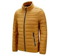 KZXITIRY Herren Daunenjacke Steppjacke Leichte Pufferjacke Stehkragen Winterjacke Stepp Jacke Übergangsjacke Windbreaker Komfortabel Thermojacke Warm Halten Mantel Wintermantel M-4XL