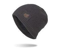 KZXITIRY Herren Winter Fleece Beanie Mütze Warme Dicker Woolmütze Outdoor Winddicht Strickmütze Elastisch Wintermütze für Männer Fahrrad Mütze Modemütze Feinstrick Sportmütze