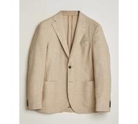 L.B.M. 1911 Jack Cotton Herringbone Blazer Beige Beige 54
