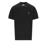 Carhartt WIP - Poloshirt aus Baumwolle - Herren - S/S Chase Pique Polo - S/S Chase Pique Polo Black / Gold für Herren aus Baumwolle - schwarz L