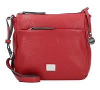 L.CREDI Budapest Umhängetasche 25 cm rot
