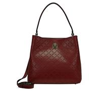 L.CREDI-Damen-Beuteltasche-FILIBERTA Push-Bag 30x28x16 (dark red)