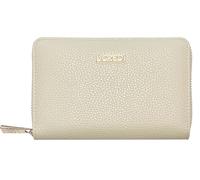 L.CREDI-Damen-Börse-Ziparound mittel RFID Perla (Creme)