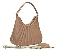 L.CREDI Damen Hobo Bag/Schultertasche MELODY Rosa (blush) Kunstleder - vegan, Größe:-, Farbauswahl:rose/pink