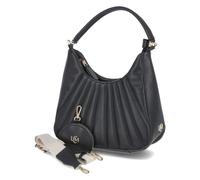 L.Credi Damen Hobo Bag/Schultertasche Melody Schwarz Kunstleder - vegan, Größe:-, Farbauswahl:schwarz
