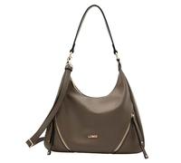L.Credi Schultertasche Priscilla 33 cm Damen Grau