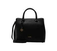 L.Credi Damen Maxima Henkeltasche, Schwarz (Schwarz), 11x24x28 cm