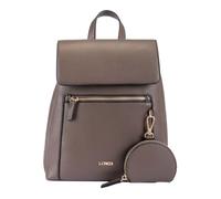 L.CREDI Damen Rucksack NININA BackPack (Dark-Taupe) | viele Fächer