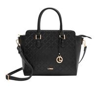 L.Credi Damen Schultertasche/Handtasche FILIBERTA Schwarz Kunstleder Vegan