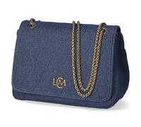 L.CREDI Damen Schultertasche/Umhängetasche MAREIKE Blau Textil-Synthetik-Mix, Größe:-, Farbauswahl:blau