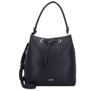 Handtasche in lässiger Beutel-Form L. Credi schwarz