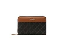 L.CREDI Filiberta Geldbörse für Damen, Braun, elegant