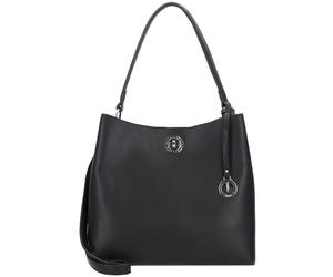 L.CREDI Filippa Henkeltasche schwarz Damen