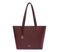 L.Credi Filippa Shopper Tasche 40 cm rot