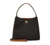 L.CREDI Handtasche Filiberta mit Label-Applikationen