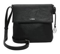 L.Credi Umhängetasche Jana 25 cm Schwarz Damen