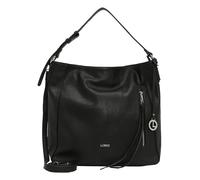 L.Credi Schultertasche Jana Hobo 35 cm Damen Schwarz