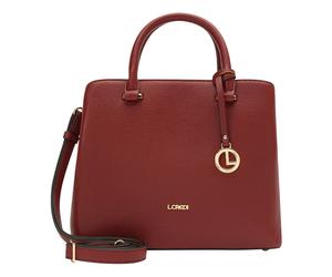 L.CREDI Maxima Handle Bag Red