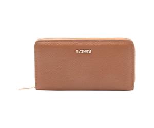 L.CREDI Perla Damengeldbörse cognac Damen