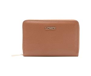 L.CREDI Perla Damengeldbörse cognac Damen