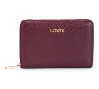L.CREDI Perla Zip Around Wallet S Cherry Shade
