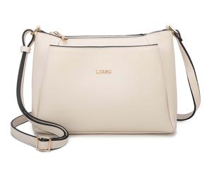 L.CREDI Polly Crossbody Bag Creme