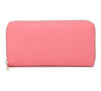 L.CREDI Polly Zip Around Wallet Coral