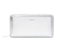 L.CREDI Raphi Zip Around Wallet Silver