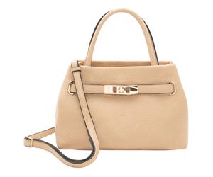 L.CREDI Renate Handle Bag Desert Sand