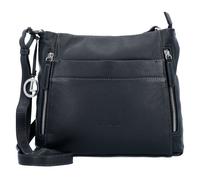 L.CREDI Sabrina Umhängetasche Leder 26 cm schwarz