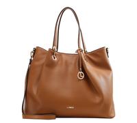 L.CREDI Schultertasche 40 cm cognac Damen