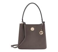 L.CREDI Schultertasche Umhängetasche Filippa Hobo Dark Taupe braun