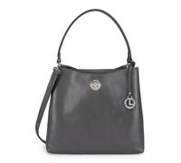 L.CREDI Schultertasche Umhängetasche Sarine Hobo Iron dunkelgrau
