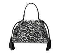 L.CREDI Schultertasche Umhängetasche Sigal Hobo Bag Black/Mix schwarz