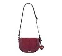 L.CREDI Umhängetasche Schultertasche Sopherl Hobo Bag Cherry Shade weinrot