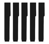 L&K-II 5er Pack Jungen Leggings Kinder Hosen Pants Herbst Frühling Baumwolle Knöchellang Kinder Long Tight Schwarz 2777 110-116