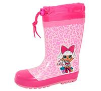 L.O.L Surprise ! Mädchen Gummistiefel mit Schnürung für Kinder, warm gefüttert, Gummistiefel, Schneeschuhe
