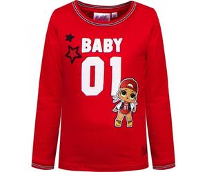 L.O.L. Surprise! T-Shirt "BABY 01" langärmlig rot 110