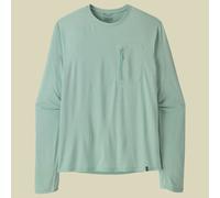 L/S Cap Cool Sun Shirt Men L blau - thermal blue-thin ice x-dye